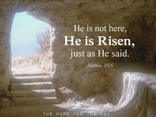 #HeIsRisen hashtag on Twitter